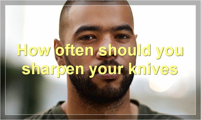 How often should you sharpen your shears