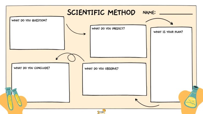 Exploring the scientific method worksheet