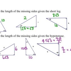 Practice 8-2 special right triangles