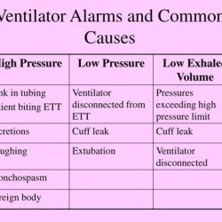 Ventilator settings alarms basic explained initial overview