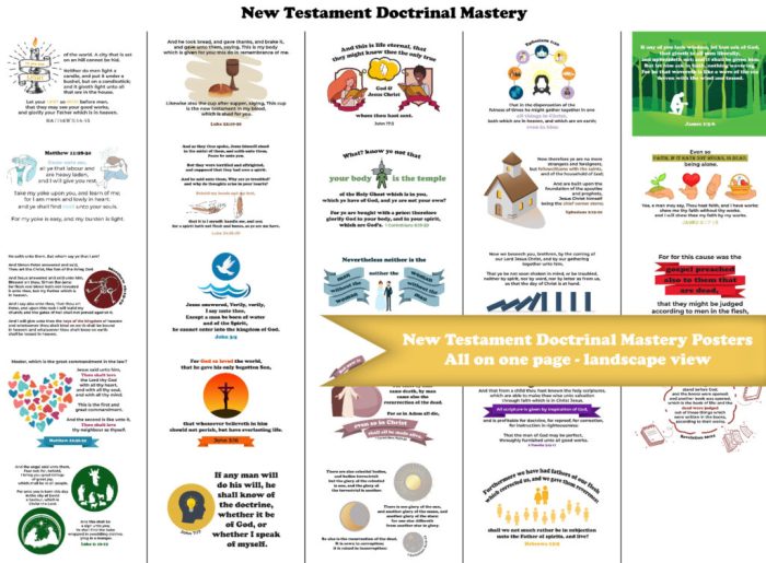 Doctrinal mastery testament quizzes seminary